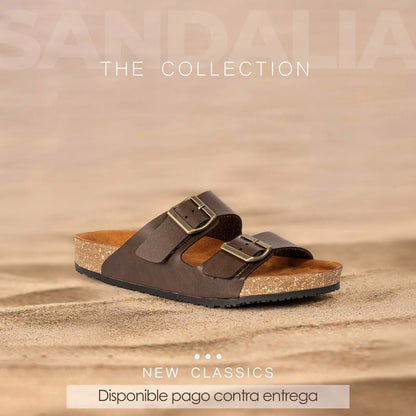 THE COLLECTION® Sandalia Casual de Cuero