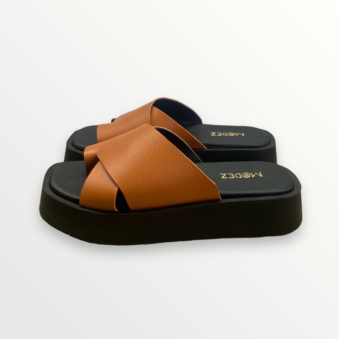 VICTAL® Sandalia Casual de Cuero